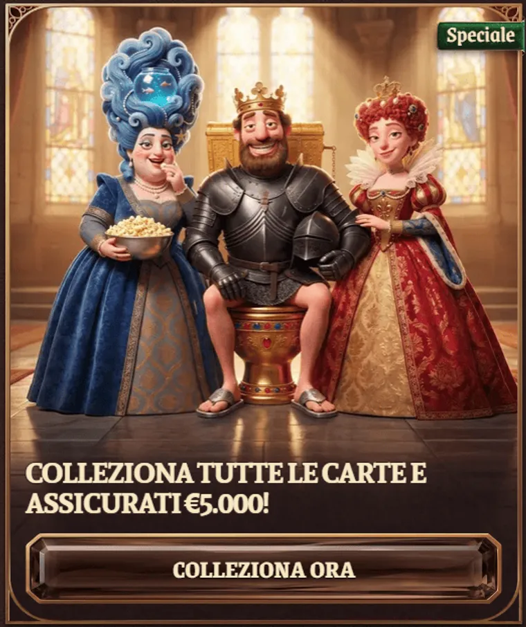 Colleziona tutte le carte e assicurati 5000 euro